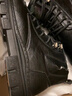 海澜之家HLA马丁靴男士休闲鞋秋冬工装鞋子男HAAGZM4AB70567 黑色加绒42 实拍图