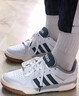 adidas ENTRAP美式校园风运动少年感复古篮球风板鞋男女阿迪达斯 白色/蓝色   42.5 实拍图