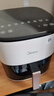 美的（Midea）空气炸锅免翻面 5.3LAI智能烹饪蒸汽嫩炸 空气炸锅蒸烤一体 可视大视窗  家用大容量 MF-KZC5388 实拍图