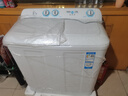 海尔（Haier）双桶洗衣机半自动 家用大件洗 12公斤大容量 一级能效省水电 以旧换新 双缸 原厂品质XPB120-81D2 实拍图
