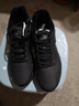 安踏男鞋运动鞋男秋冬季男士软底网面透气跑步鞋休闲鞋皮面防水鞋子男 【爆款皮面防水鞋】黑 41 （8码） 实拍图