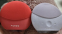 斐珞尔（FOREO）露娜电动洗脸仪LUNA 4 mini高效深层清洁净透洁面仪APP调控洗脸神器送老婆 西柚红 实拍图