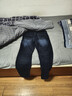 真维斯（JEANSWEST）加绒牛仔裤男冬季保暖裤男直筒裤男宽松长裤子男黑色加绒31 实拍图