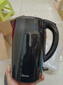 美的（Midea）电热水壶开水壶1.7L大容量0涂层烧水壶304不锈钢双层防烫无缝内胆快速烧水 MK-SH17M301C 实拍图