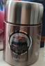 泰福高（TAFUCO）316不锈钢焖烧杯便携闷烧壶保温粥桶食品级焖烧罐0.8L褐色T2255 实拍图