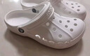 CROCS卡骆驰洞洞鞋贝雅男鞋女鞋轻便耐磨一脚蹬拖鞋休闲鞋|10126 白-100 37 /38(230mm) 实拍图