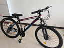 凤凰上海凤凰山地车自行车男士女式学生成人变速宽胎越野公路赛单车 【钢架/全套竞速轴承】条轮消灰 26寸24速【建议身高158-188cm】 实拍图