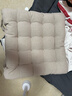 宜家（IKEA）VIPPART威帕特带绑绳椅子垫坐垫办公室久坐神器屁股垫 米黄色 实拍图