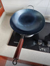 京严铁锅章丘炒锅正宗老式无涂层精铁不粘炒菜锅家用圆底煎锅燃气专用 【宗师级｜古法技艺】适合3-5人  直径 32cm 【三次开锅发货｜不粘不锈｜好养锅】 实拍图