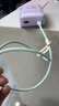 ANKER安克充电线苹果【MFi认证】iphone12/13/14手机充电器亲肤type-c转lightning快充数据线 0.9m绿 实拍图