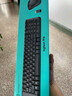 罗技（Logitech）MK220 键鼠套装 无线键鼠套装 办公键鼠套装  多媒体键鼠套装 带无线2.4G接收器 黑色 实拍图