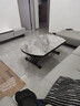 欧乐派 OLPAI可移动升降茶几餐桌两用二合一体式可折叠客厅多功能公寓岩板玻璃 1.2米【加抽屉】意大利灰/玻晶 实拍图