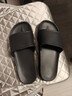 京东京造【糖果拖】拖鞋男士防滑轻便情侣防臭浴室拖凉拖鞋黑42-43 实拍图