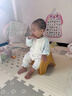 Murcia婴幼儿童塑料小凳子靠背椅加厚宝宝沙发餐椅小椅子防滑板凳洗澡凳 实拍图