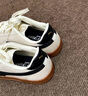 彪马（PUMA）德训鞋|复古薄底T头鞋男女款冬季低帮板鞋CLUB381111 米白色-黑色-金色-08 39 实拍图