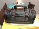斯维森之星旅游包特大男士大容量手提旅行包单肩行李包商务短途收纳出差包皮 22011-#特大号 实拍图
