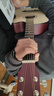 维卡斯（WEIKASI）民谣吉他初学者木吉他单板新手入门练习琴guitar吉它学生男女乐器 38英寸原木色+礼包【初学推荐】 实拍图