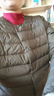波司登（BOSIDENG）25款短款羽绒服女90绒V领轻便登山旅游羽绒内胆新年骐骥红本命年 深褐棕7B52-可露丽风 L 170/96B 体重约120-130斤 实拍图