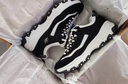 斯凯奇奥利奥|秋季黑白老爹鞋复古熊猫鞋透气厚底增高运动鞋 实拍图