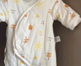 童泰新生婴儿衣服连体衣夹棉秋冬季0-6月初生宝宝纯棉加厚哈衣爬服 黄色暖阳 66cm (建议3-6个月身高60-68cm) 晒单实拍图