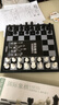 友邦（UB） 国际象棋黑白磁性折叠便携成人儿童学生教学用棋4812B-C(大号) 实拍图
