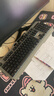 AOC KB122有线键盘 真机械手感键盘 背光灯效 键盘电竞游戏专用 电脑笔记本办公通用 黑色混光 实拍图