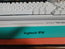 罗技（Logitech）灵砚系列 K868 三模客制化机械键盘 无线键盘 蓝牙键盘 客制化键盘 白色 实拍图