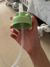安配适配贝亲第三代奶瓶重力球吸管奶嘴配件手柄学饮杯直饮水杯转换头 【绿】吸管转换头+手柄 实拍图