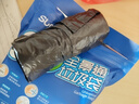苏诺背心式垃圾袋黑色50*60cm*100只单面0.8丝手提大塑料袋大垃圾袋 实拍图
