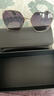 帕森（PARZIN）太阳镜女 时尚渐变色镂空镜框浅色眼镜 防晒开车驾驶墨镜 PZ8303 实拍图