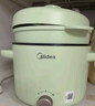 美的（Midea）电煮锅 泡面火锅宿舍小电锅 电蒸锅 多功能多用途电热锅 2.6L蒸煮一体XZE2066 配蒸笼【国家补贴】 实拍图
