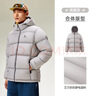 骆驼火山羽绒服男女冬季连帽抗静电鸭绒保暖情侣面包服 M34CR07674B 实拍图