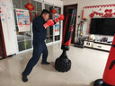 爱倍健（AIBEIJIAN） 爱倍健沙袋散打立式家用成人拳击沙包不倒翁儿童跆拳道训练器材 1.7米胜利五星【加厚钻石桶】 实拍图
