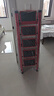 华恺之星梯子家用人字梯子折叠梯凳多功能登高梯爬梯TZ57红五步 实拍图