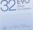 三星（SAMSUNG）32GB SD相机存储卡 EVO白卡  U1 V10 支持微单/单反相机4K视频高速数码相机内存卡 读速130MB/s 实拍图