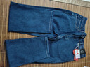 京东京造【已售30w件】牛仔裤男士休闲裤子男秋季直筒 深蓝 33 实拍图