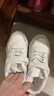 哈比熊（HOBIBEAR）童鞋春秋儿童运动鞋小白鞋男童鞋革面休闲女童鞋GS7593 白色34码 实拍图