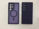 亿色适用三星S24Ultra手机壳磁吸Galaxy S24Ultra保护套全透明超薄抗指纹防摔防尘男女简约硬壳 【磨砂紫】磁吸无支架 三星S24 Ultra 实拍图