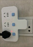 公牛（BULL）转换插头/品字形一转三插座/无线转换插座/电源转换器 适用卧室、厨房 3位分控开关插座  实拍图
