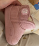 巴布豆童鞋冬季保暖儿童雪地鞋加绒加厚女童学步鞋116345039藕粉色24 实拍图