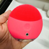 斐珞尔（FOREO）露娜电动洗脸仪LUNA 4 mini高效深层清洁净透洁面仪APP调控洗脸神器送老婆 西柚红 实拍图