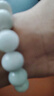 曼丽翠【新年礼物】和田白玉10mm老型珠手串路路通手链送老婆附证书 实拍图