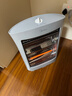 美的（Midea）小太阳取暖器家用节能电暖器台式电热器暖气机办公室烤火炉暖脚器暗光防烫远红外电暖气 HPW08D【倾倒断电 过热保护 灰色】 台式 实拍图