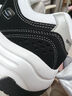 斯凯奇奥利奥|秋季黑白老爹鞋复古熊猫鞋透气厚底增高运动鞋 实拍图