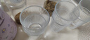青苹果无铅玻璃水杯265ml6只装 竖纹漱口杯茶杯牛奶杯啤酒杯饮料杯 实拍图