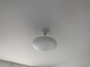 欧普（OPPLE）风扇灯吊扇灯多档调色LED照明Ra95北欧餐厅卧室吊灯冰风白 包安装 实拍图