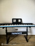 特伦斯电子琴88键折叠琴成人儿童初学电钢键盘教学乐器V10家用便携钢琴 典雅黑+原装琴包+Z型琴架 实拍图