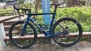 萨瓦SAVAA7L碳纤维公路自行车深蓝色【R7100-24速纯油碟】 L 实拍图