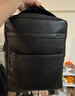 新秀丽（Samsonite）男士双肩包14英寸大容量商务背包牛皮电脑包旅行包生日礼物 TM0 实拍图