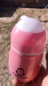 【秋冬必备】304保温杯不锈钢企鹅呆萌创意便携卡通儿童水杯 粉色 实拍图